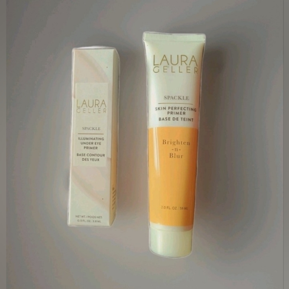 LAURA GELLER ILLUMINATING EYE+FACE Brighten & Blur PRIMER- Full Size/Sealed